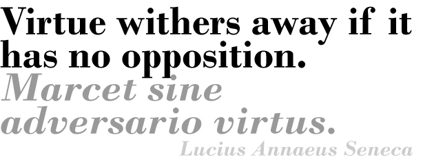 seneca Seneca - Virtue