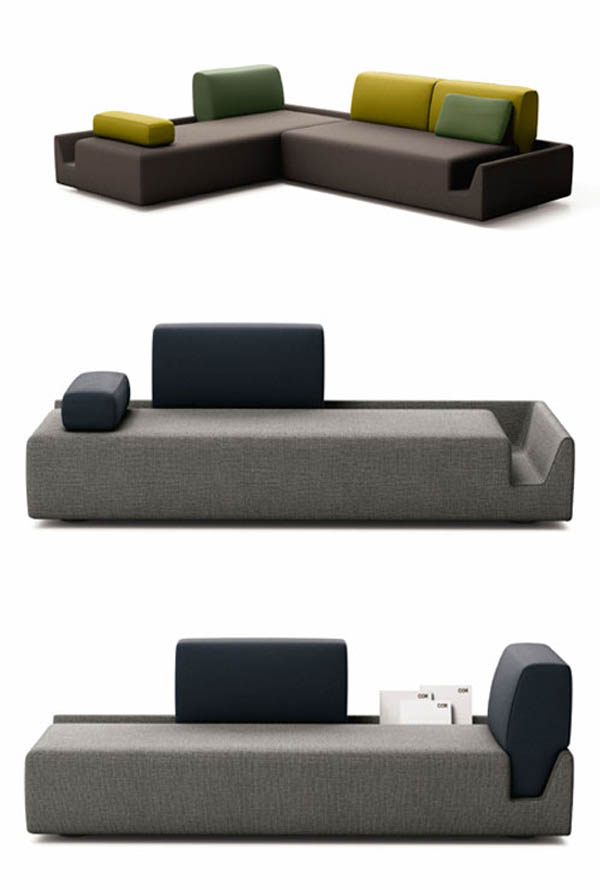 Fossa Sofa by Aurélien Barbry for COR Fossa Sofa by Aurélien Barbry for COR